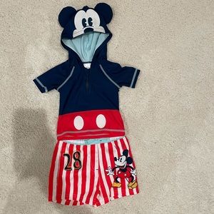 Mickey Mouse bathing suit